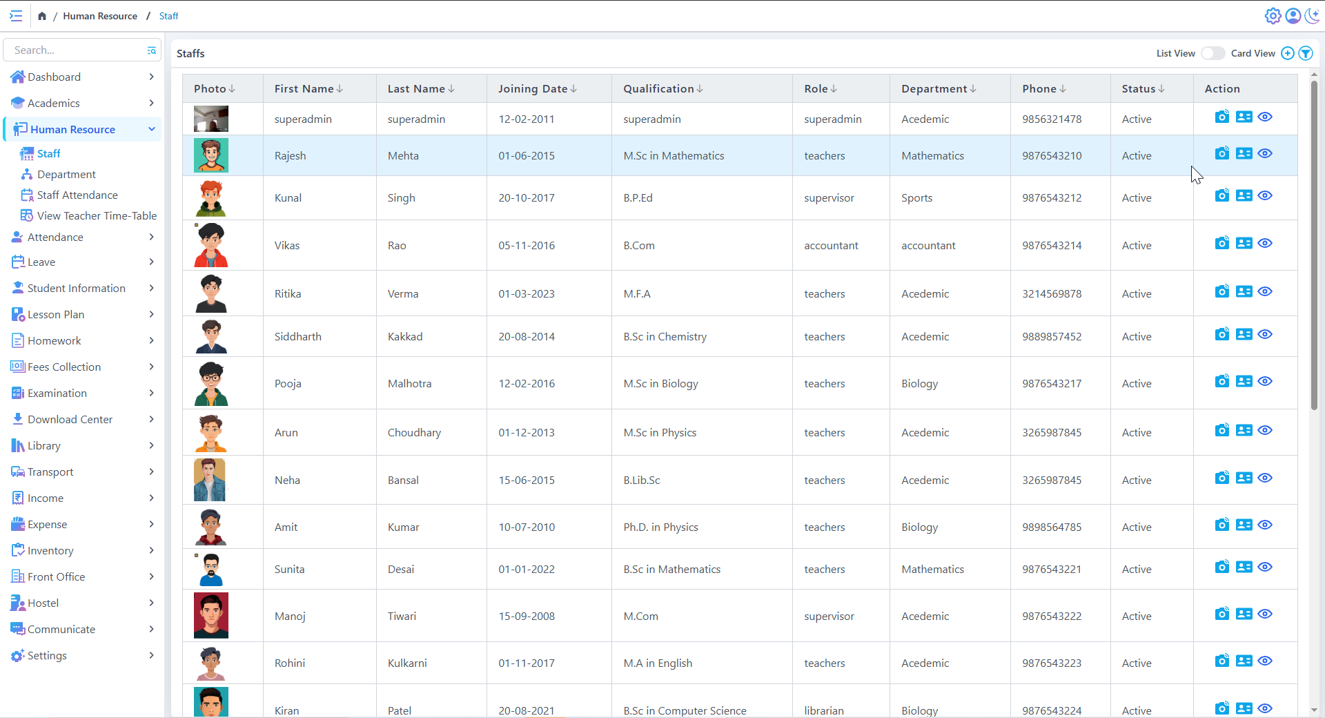 Geometric art installation